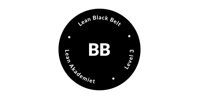 Lean Akademiet - Lean Black Belt (moduluddannelse - 5 dage)