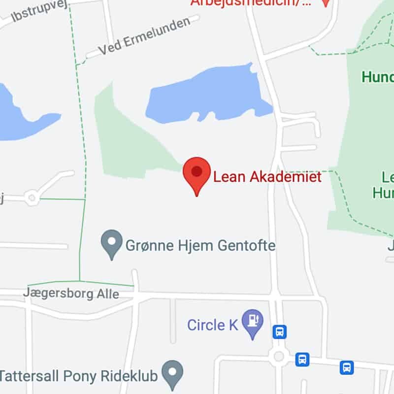 Lean Akademiet - Sjælland Jægersborg Allé 166 2820 Gentofte +45 7027 7909